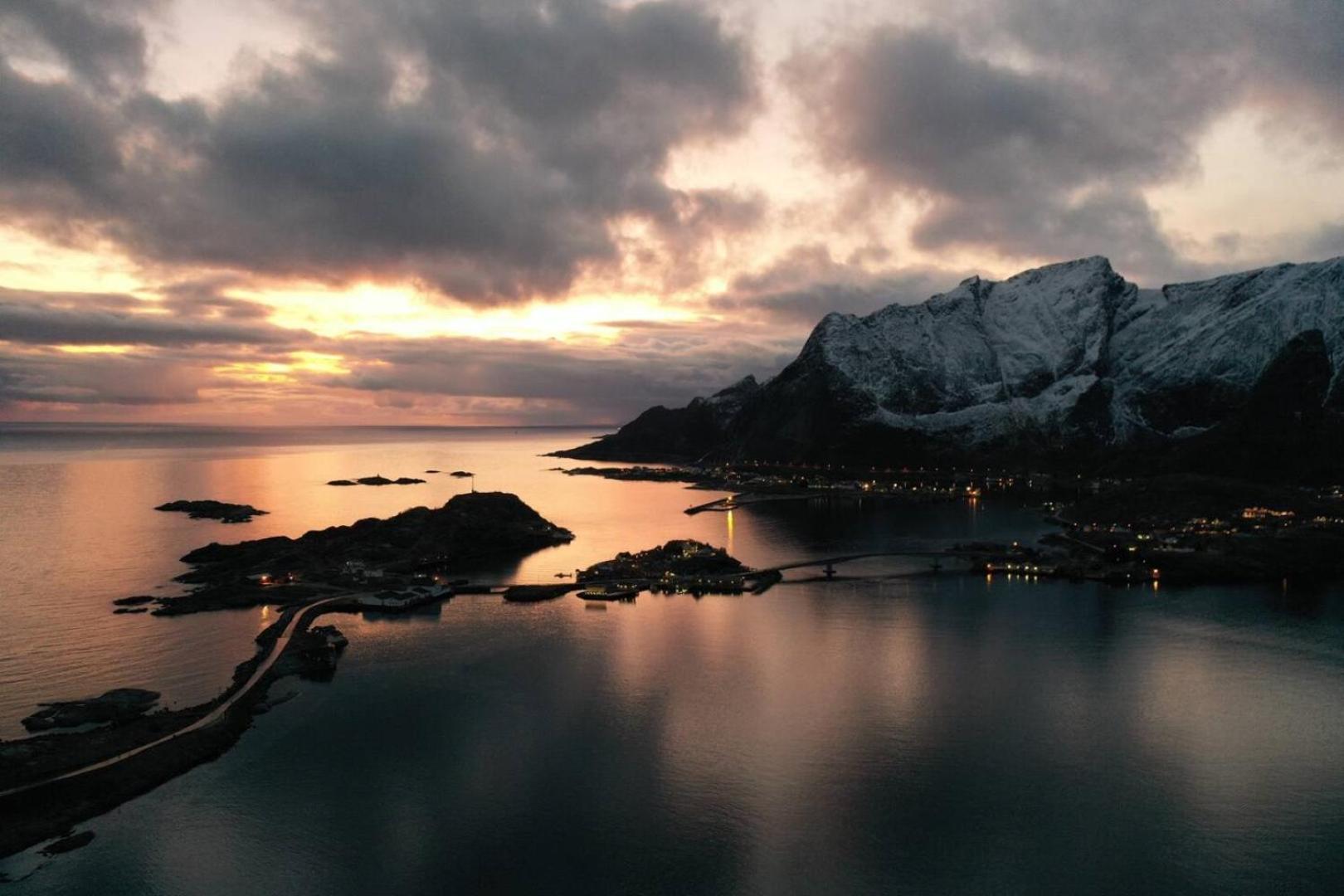 Lofoten Panoramic Luxury Home With Sauna Moskenes Zewnętrze zdjęcie